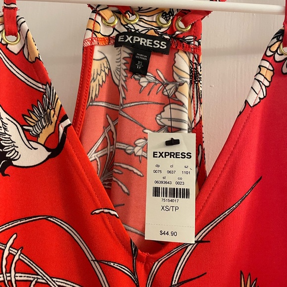 EXPRESS Racerback Blouse - Picture 4 of 5